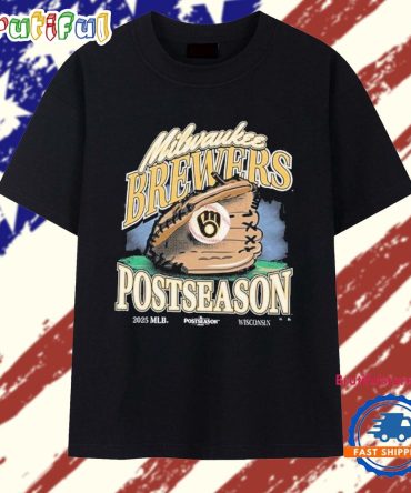 Milwaukee Brewers 2025 Mlb Postseason Playoff Frankie T Shirt