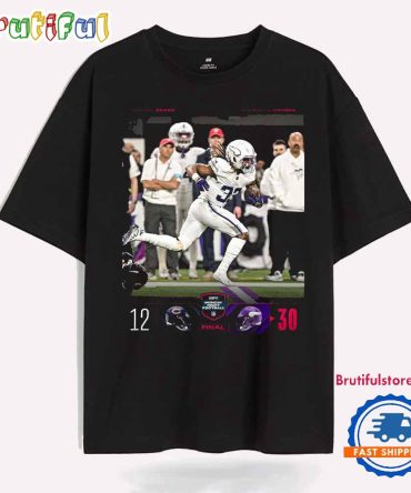 Minnesota Vikings Vs Chicago Bears Week 15, 2024 Victory Gameday Score 30-12 T Shirt