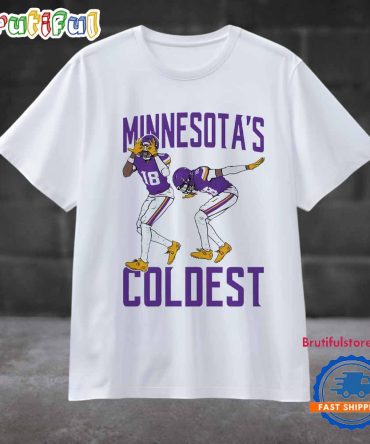 Minnesotas Coldest Justin Jefferson Minnesota Vikings T Shirt