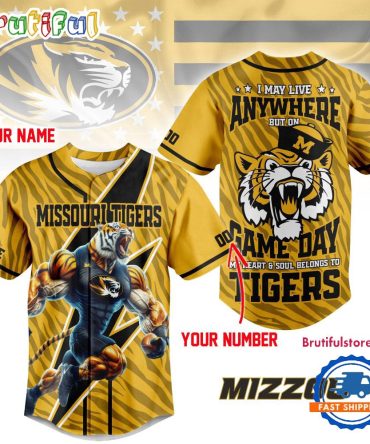 Missouri Tigers 2025 Ncaa Game Day Jersey Shirt