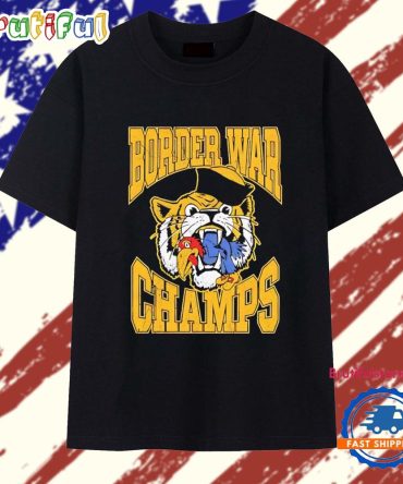 Missouri Tigers Beat Kansas Jayhawks Border War Champs T Shirt