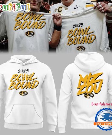 Missouri Tigers Football Bowl Bound 2025 Hoodie Shirt