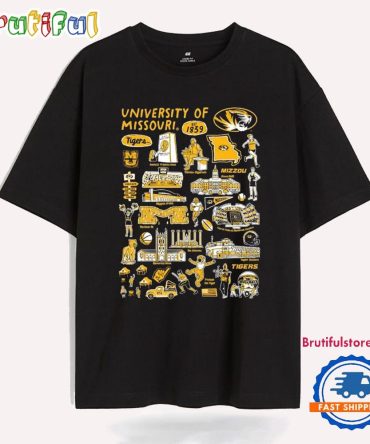 Missouri Tigers Softball University Of Missovri 2025 T Shirt