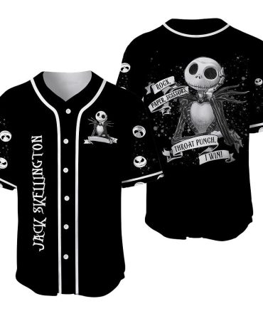 Unisex Halloween Baseball Jersey - Skeleton Graphic, Unique Design - Perfect Gift!