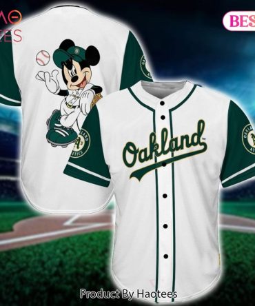 Oakland A'S Baseball Jersey – Limited Edition Cartoon Design For Fans