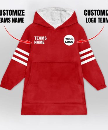 San Francisco Football Blanket Hoodie
