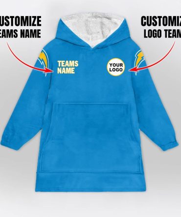 Los Angeles Football Blanket Hoodie