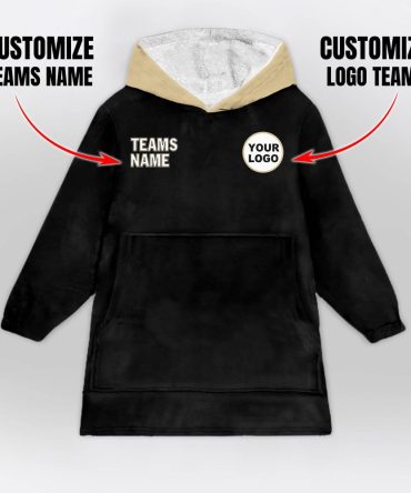 New Orleans Football Blanket Hoodie