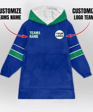 Seattle Football Blanket Hoodie