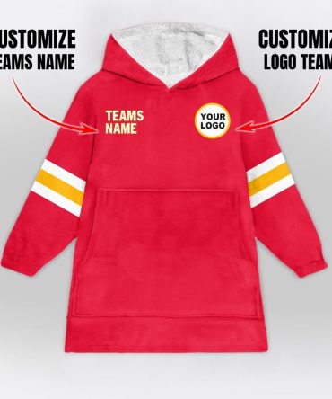 Custom Kansas City Blanket Hoodie