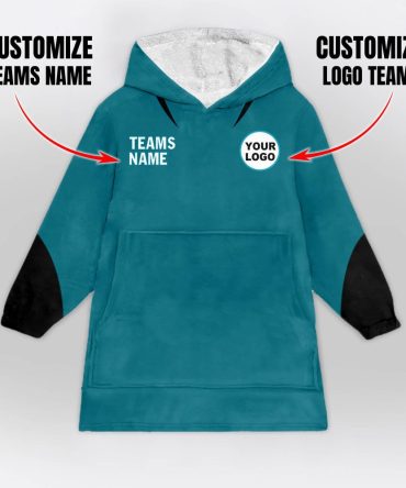 Jacksonville Football Blanket Hoodie