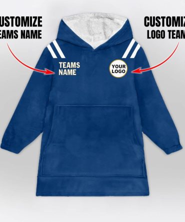 Indianapolis Football Blanket Hoodie