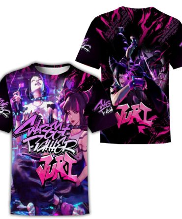 Street Fighter 6 Juri Video Game Unisex T-Shirt