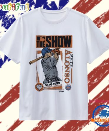 Mlb The Show New York Mets Pete Alonso Comic T Shirt