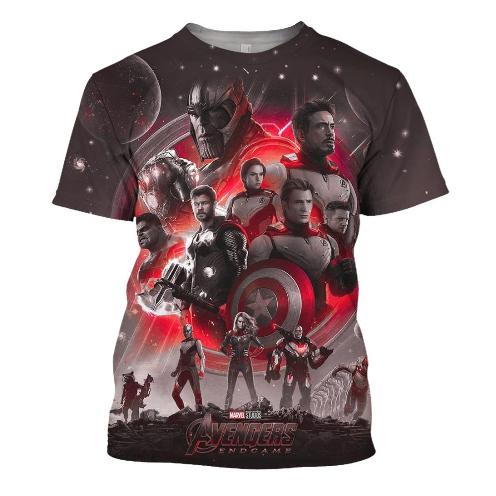 Marvel T-Shirt Avengers End Game Limited Edition T-Shirt Marvel Hoodie - Image 4