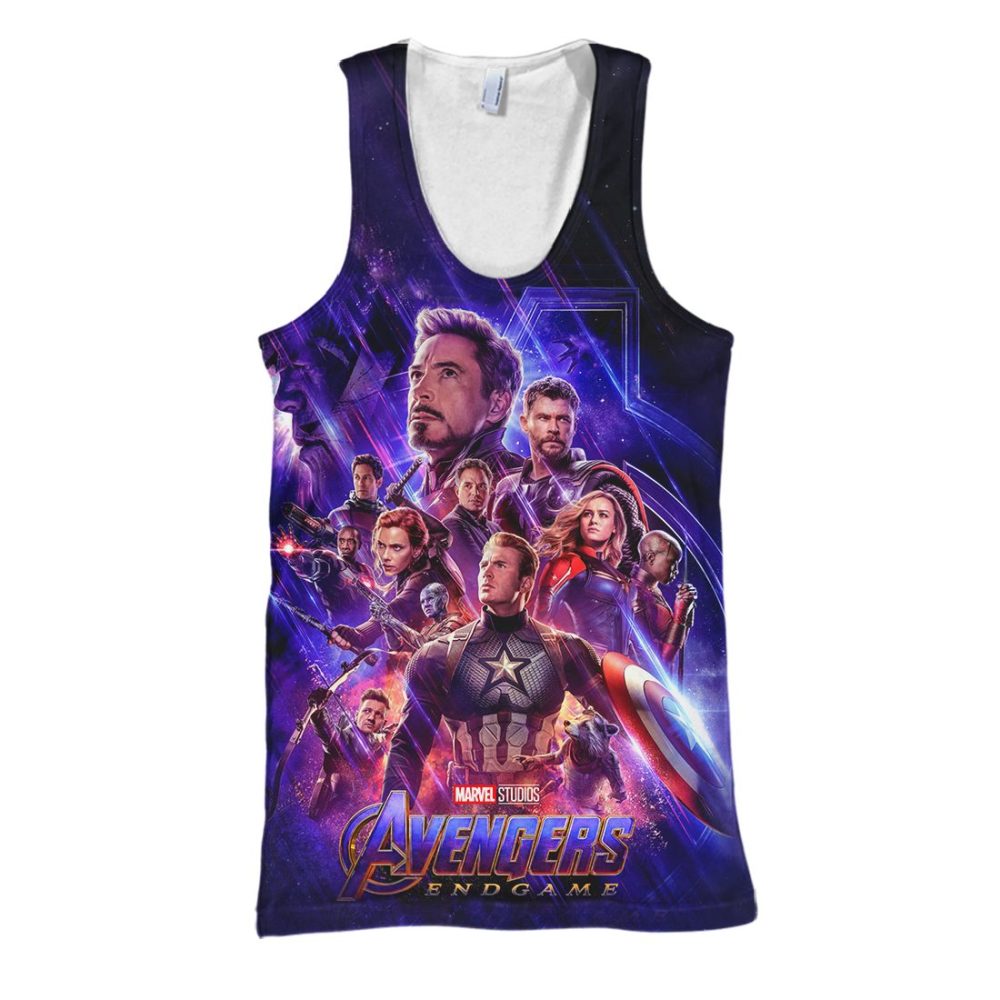 Marvel Hoodie Marvel End Game T-Shirt Amazing Marvel Shirt - Image 5