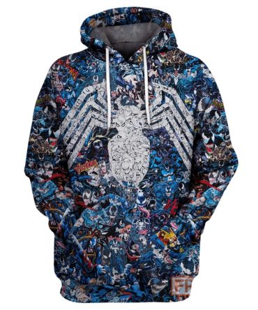 Venom Mv Hoodie Pattern Venom T-Shirt Venom Mv Shirt