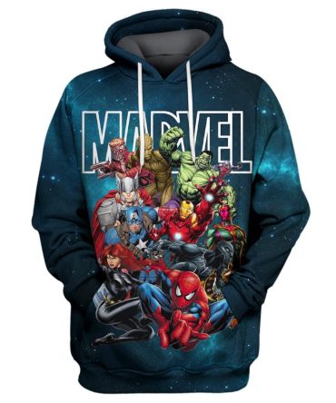 Marvel Hoodie Marvel Avengers Guardians Of The Galaxy Team T-Shirt Marvel Shirt