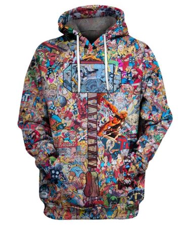 Marvel Thor Hoodie Thor Tales Asgard T-Shirt Amazing Marvel Thor Shirt