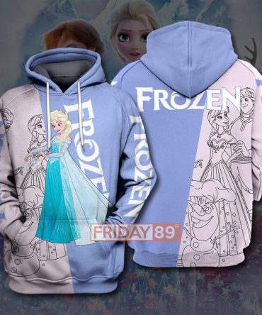 Frozen T-Shirt Princess Elsa And Anna Frozen T-Shirt Awesome Dn Elsa Hoodie