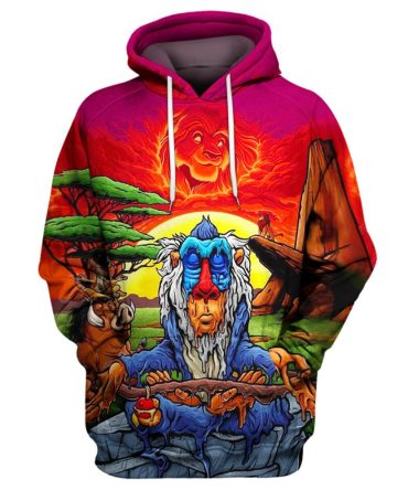 Lk T-Shirt Mediating Rafiki T-Shirt Awesome Disney Hoodie