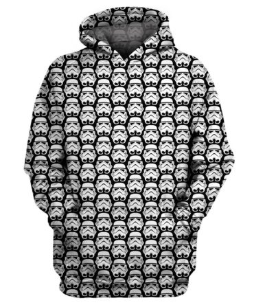 Star Wars T-Shirt Star Wars Stormtrooper Pattern T-Shirt Awesome Star Wars Hoodie Zip