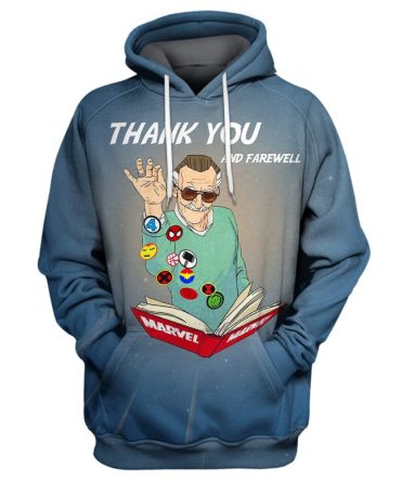 Stan Lee Mv Hoodie Stan Lee Shirts Thank You & Farewell Stan Lee T-Shirt Stan Lee Mv Shirt