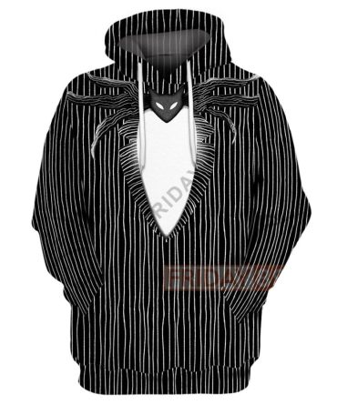 Tnbc T-Shirt Jack Skellington Nightmare Costume T-Shirt Cool Disney Tnbc Hoodie Jack Skellington Cosplay Costume
