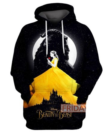 Beauty And The Beast T-Shirt Beauty N The Beast Silhouette T-Shirt Dn Hoodie