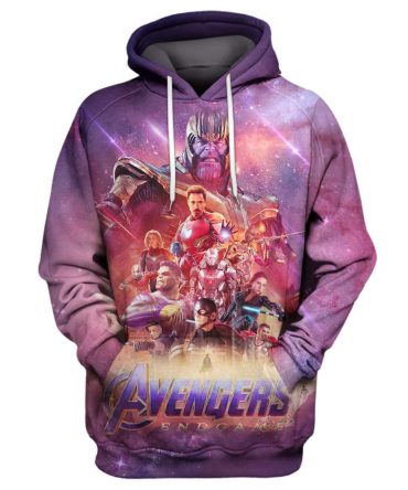 Marvel Hoodie Galaxy End Game T-Shirt Awesome Marvel Shirt