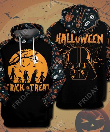 Sw T-Shirt Trick Or Treat Hapy Halloween T-Shirt Sw Halloween Hoodie