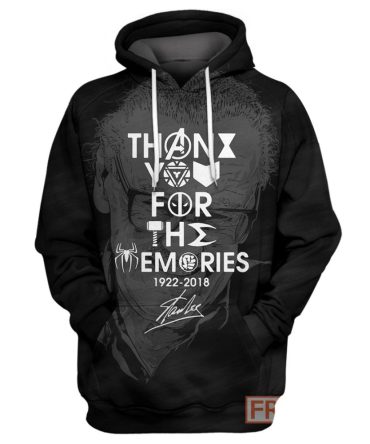 Mv Stan Lee Hoodie Sl Shirt - Thank You For The Memories T-Shirt Mv Stan Lee Shirt