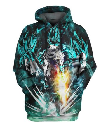 Db T-Shirt Dragon Ball Shirt - Gk Vgt Fusion T-Shirt Awesome Db Hoodie Zip