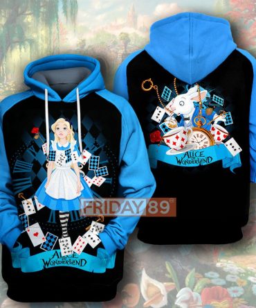 Aiw T-Shirt Alice Falls Down The Rabbit Hole T-Shirt Awesome Dn Hoodie