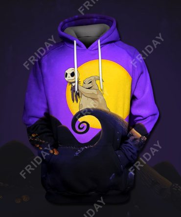 Tbnc T-Shirt Oogie Holing Baby Pumpkin King Nightmare T-Shirt Funny Dn Tnbc Hoodie