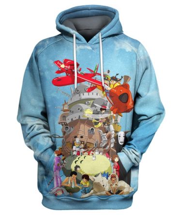 S.Ghibli Hoodie Studio S.Ghibli Print T-Shirt Amazing S.Ghibli Shirt