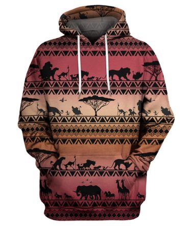 Lk T-Shirt Tree Of Life Lion King T-Shirt Amazing Disney Hoodie