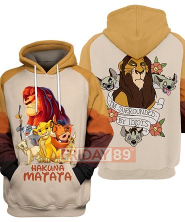 Lk T-Shirt Cool Lion T-Shirt Amazing Disney Hoodie
