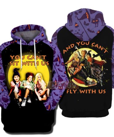 Hocus Pocus T-Shirt You Can'T Sit With Us T-Shirt Dn Hoodie