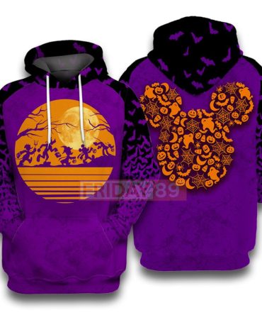 Dn T-Shirt Friends Walking Halloween T-Shirt Dn Hoodie