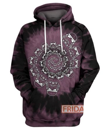 Sw T-Shirt Stormtrooper Circle Tie Dye T-Shirt Cool Sw Hoodie