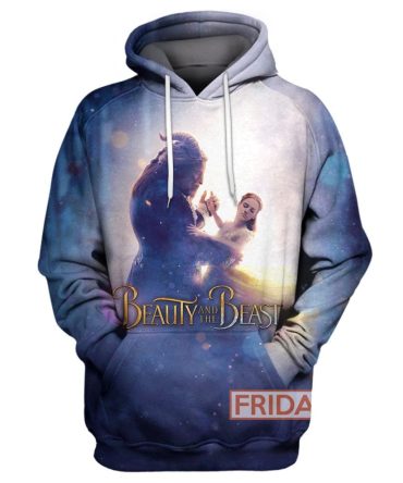 Beauty & The Beast T-Shirt Beauty & The Beast Movie Live-Action T-Shirt Awesome Disney Hoodie