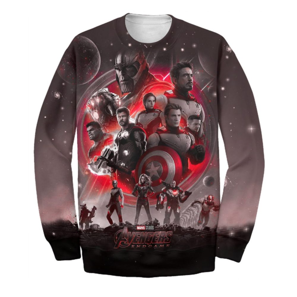 Marvel T-Shirt Avengers End Game Limited Edition T-Shirt Marvel Hoodie - Image 3