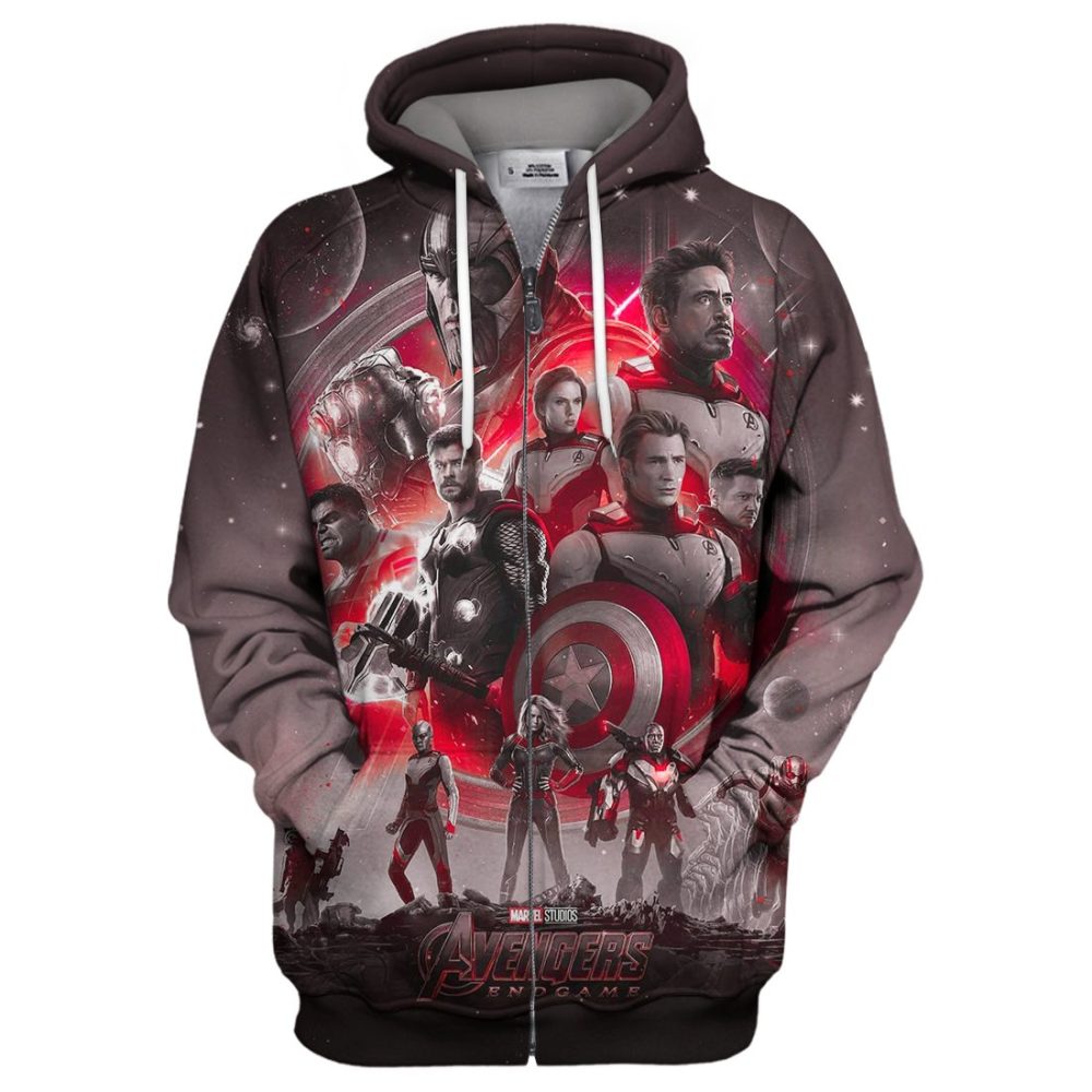 Marvel T-Shirt Avengers End Game Limited Edition T-Shirt Marvel Hoodie - Image 2