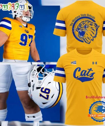 Montana State Bobcats 2025 Football Gold Rush T Shirt
