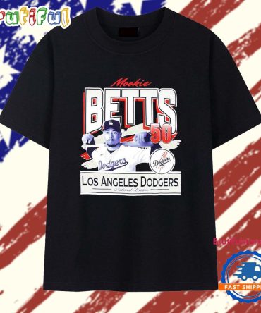 Mookie Betts #50 Los Angeles Dodgers National League T Shirt