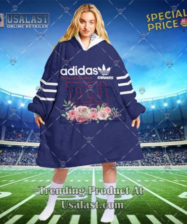 All Day I Dream About New York Giants Hooded Blanket
