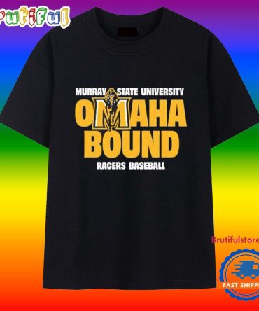 Murray State University Omaha Bound Racers Baseball T Shirt