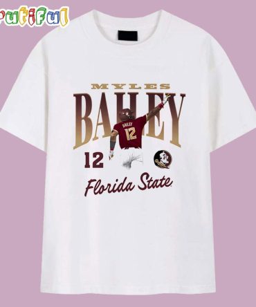 Myles Bailey Florida State Football Cartoon T Shirt
