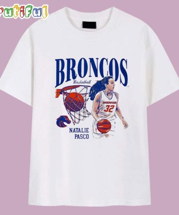 Natalie Pasco Boise State Basketball Cartoon T Shirt